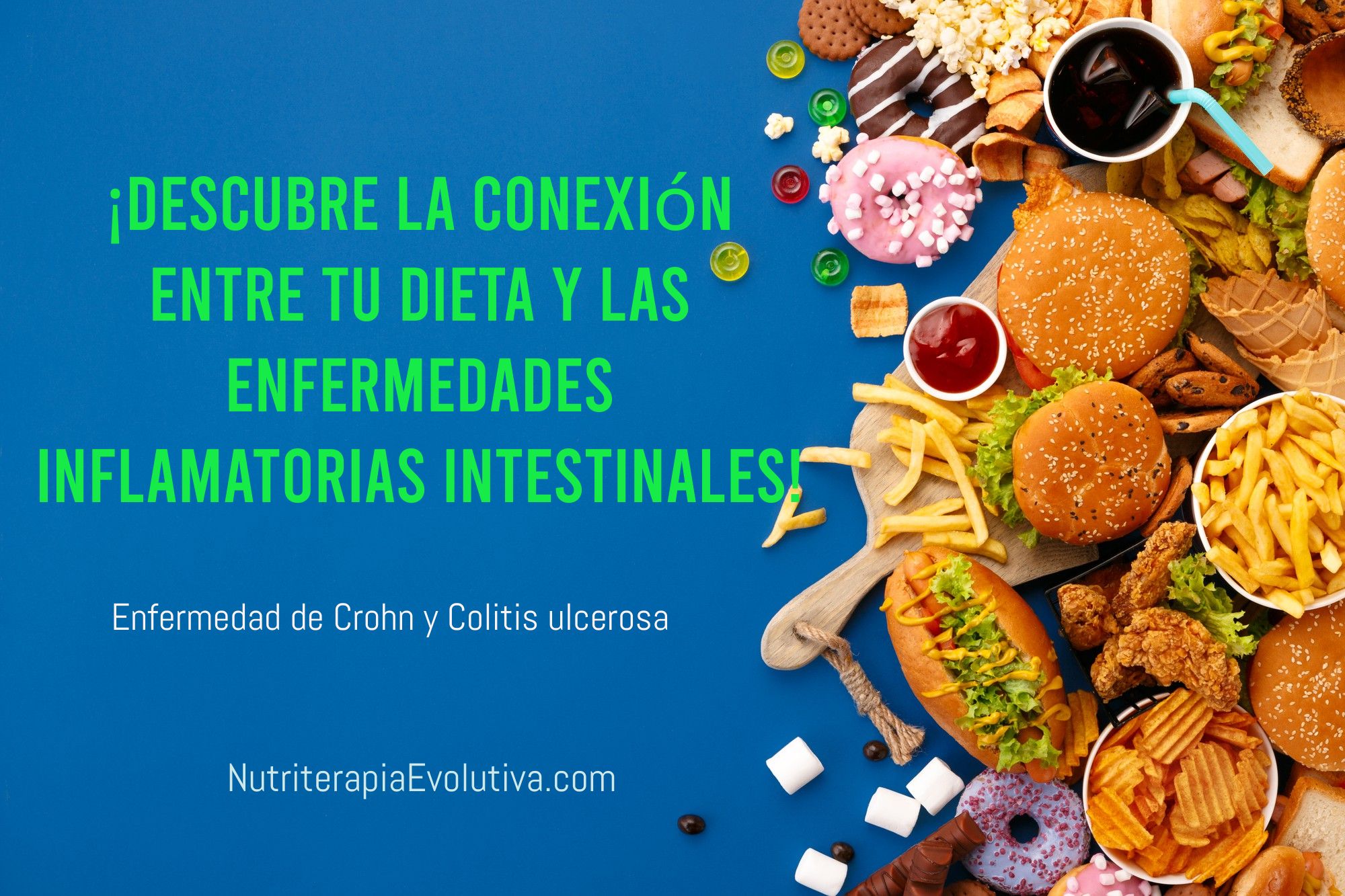 Comida Occidental y un Intestino Inflamado: Conexión entre Dieta y EII